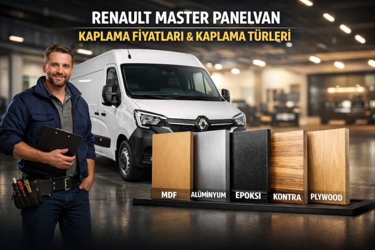 Renault Master Panelvan İç Dizayn ve Kaplama Hizmetleri