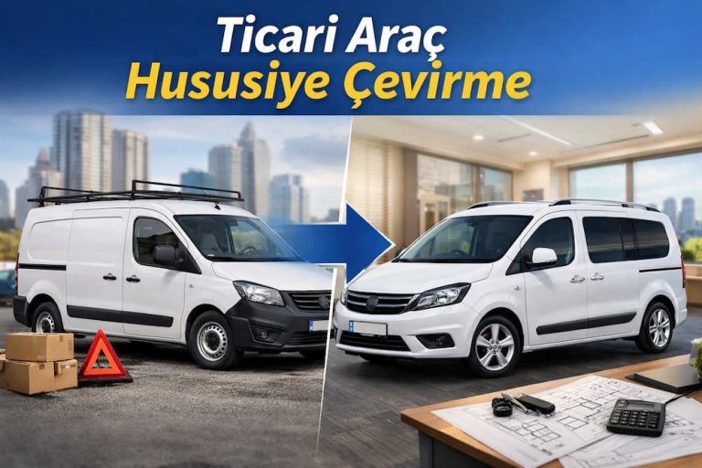 Ticari Araç Hususiye Çevirme